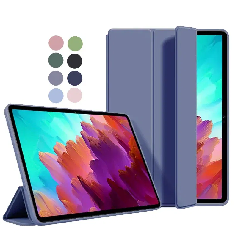 Color: Other, Size: iPad 10.2inch - For Lenovo Xiaoxin Pad Pro 12.7 12 7 2023 Case Folding Stand Magnetic Soft TPU Back for Lenovo P12 12 7 inch TB371FC Case Tablet - Image 2