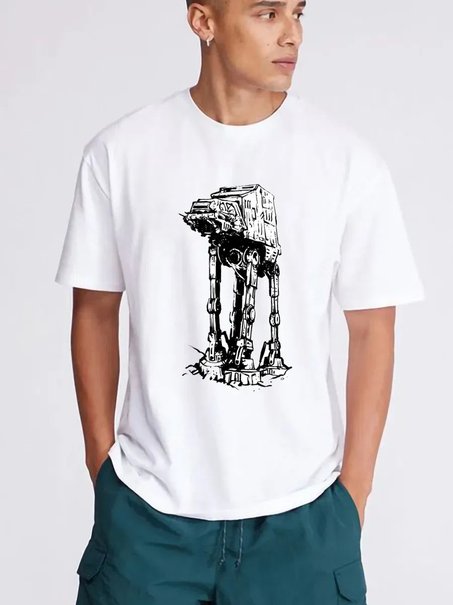 Color: Navy Blue, Kid Size: 110 - Teenage Boys Funny Star Wars Luke Han Solo Tshirts for Young Child Short-sleeved T-shirts Kid Party Tees Gifts Children Clothes - Image 6