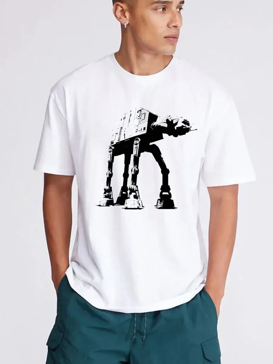 Color: Navy Blue, Kid Size: 110 - Teenage Boys Funny Star Wars Luke Han Solo Tshirts for Young Child Short-sleeved T-shirts Kid Party Tees Gifts Children Clothes - Image 4